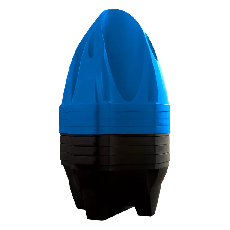 4er Urinalstand in der Detailansicht für maximale Platzeffizienz bei Veranstaltungen.